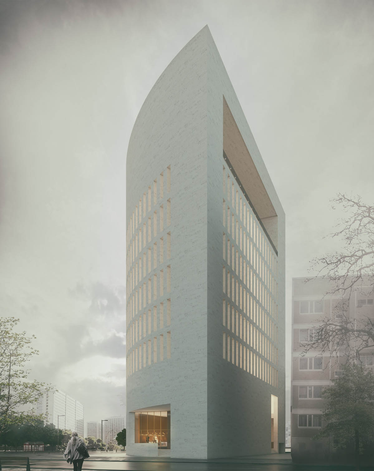 Exterior Render 2 of Baris mixed-use Tower
