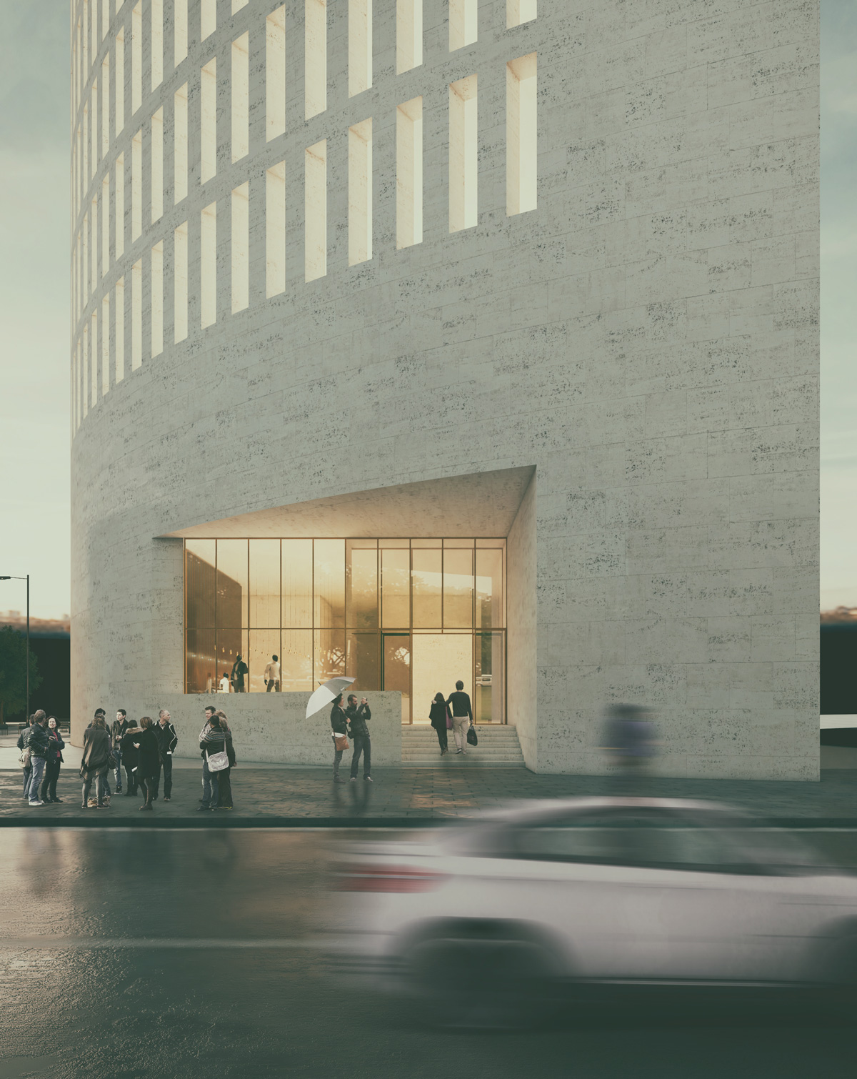 Exterior 2 Render of Baris mixed-use Tower