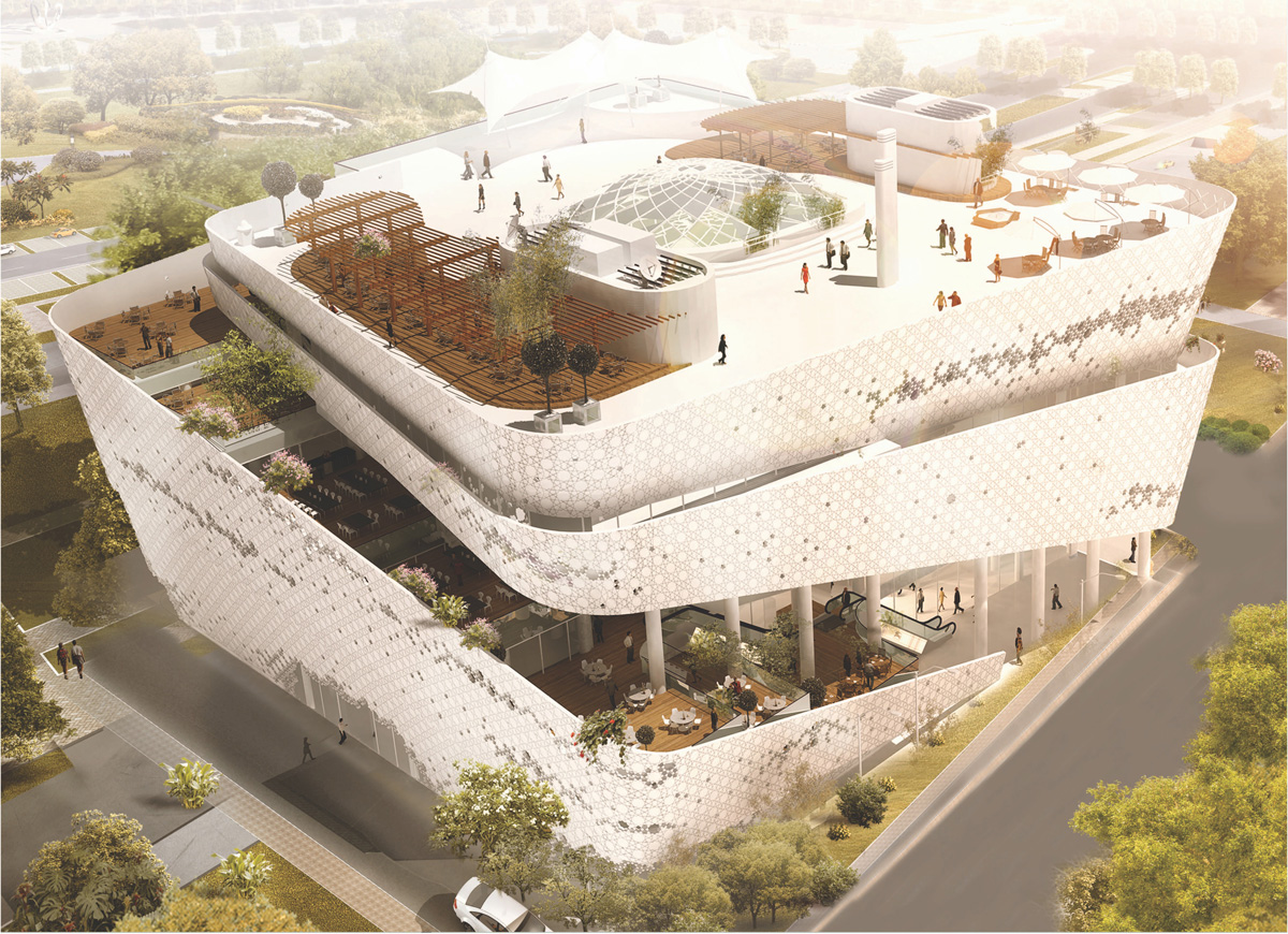 Exterior Render 2 of Tohid Commercial Centre 