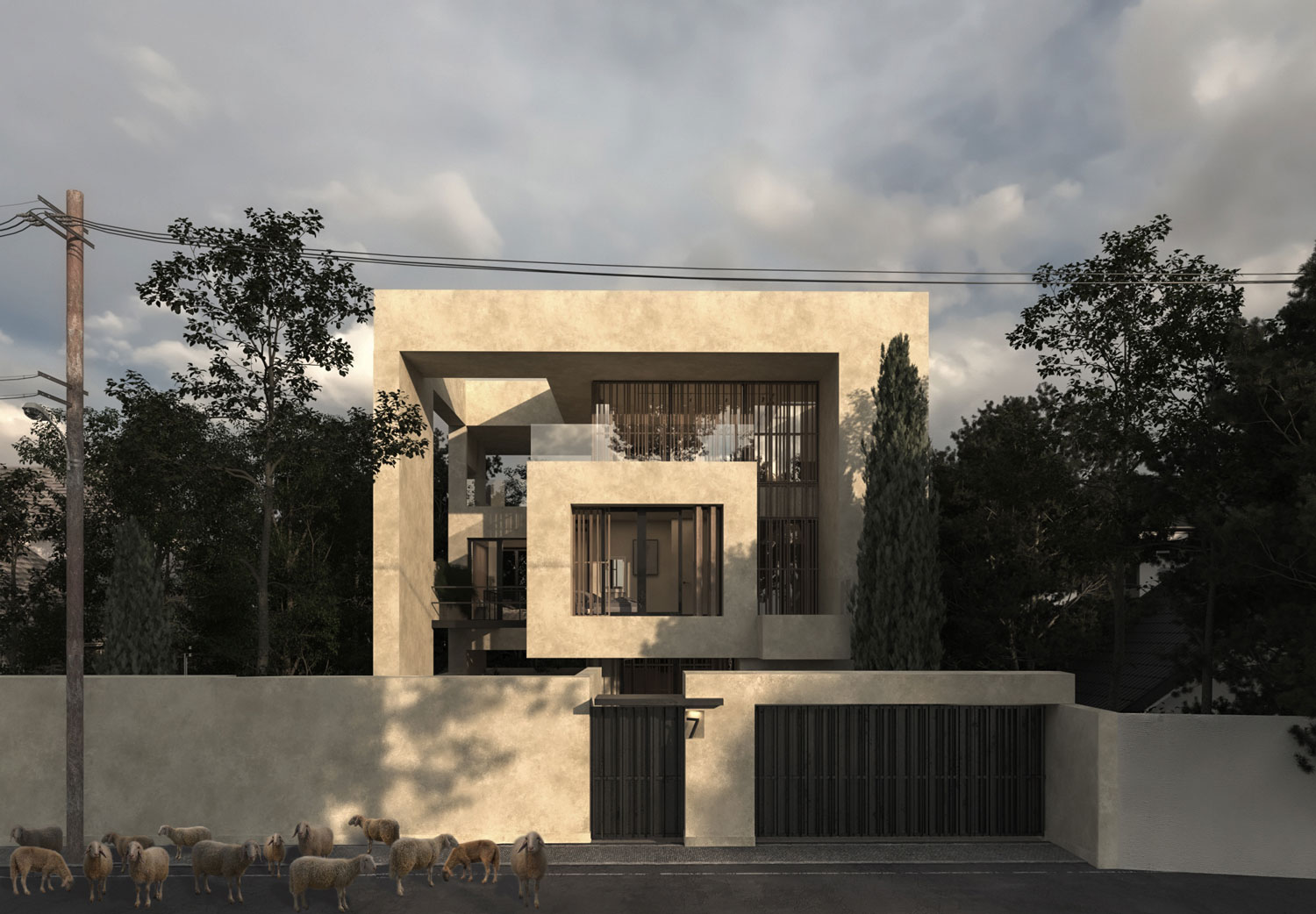 main picture of Hayka Villa project by Amirhossein Tabrizi, امیر حسین تبریزی