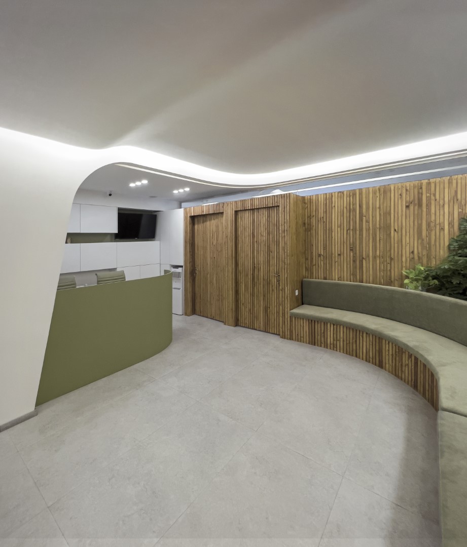 Dermis clinc, interior design 