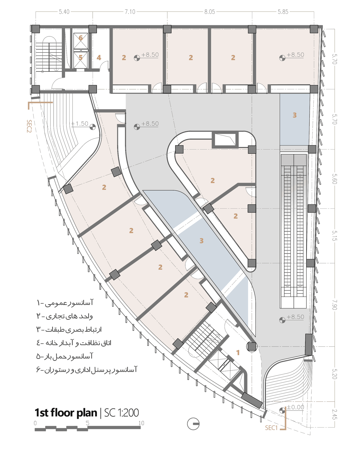 1st floor plan