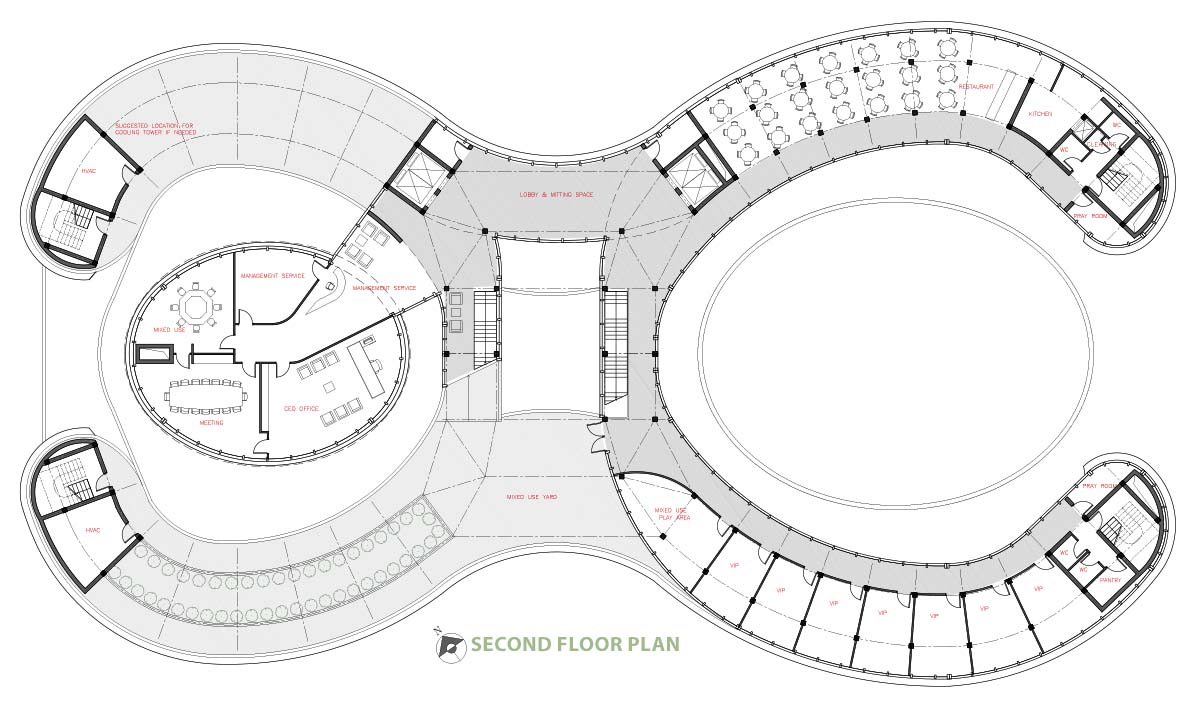 second floor plan
