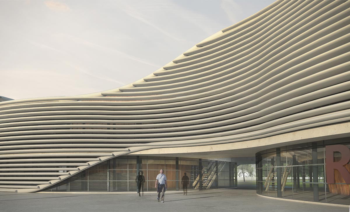 facade, render