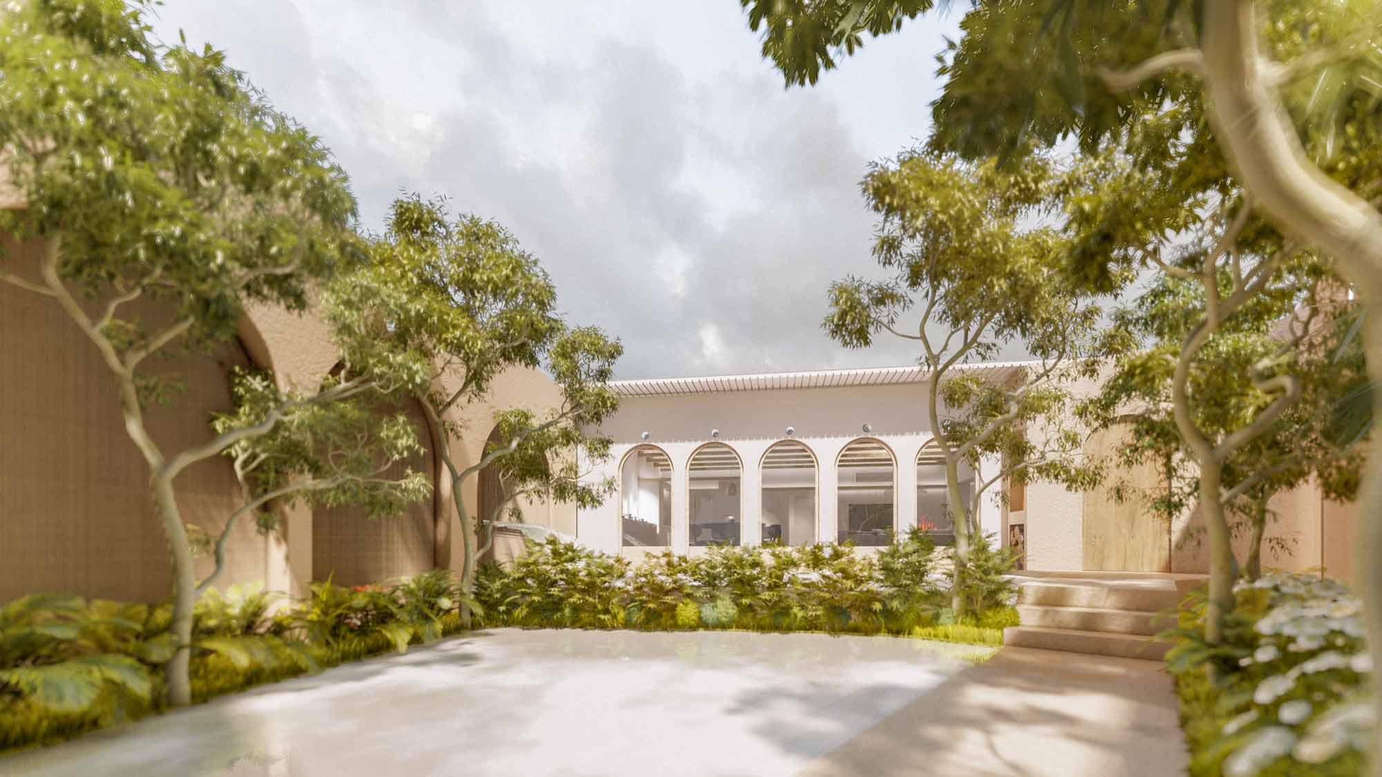 facade render