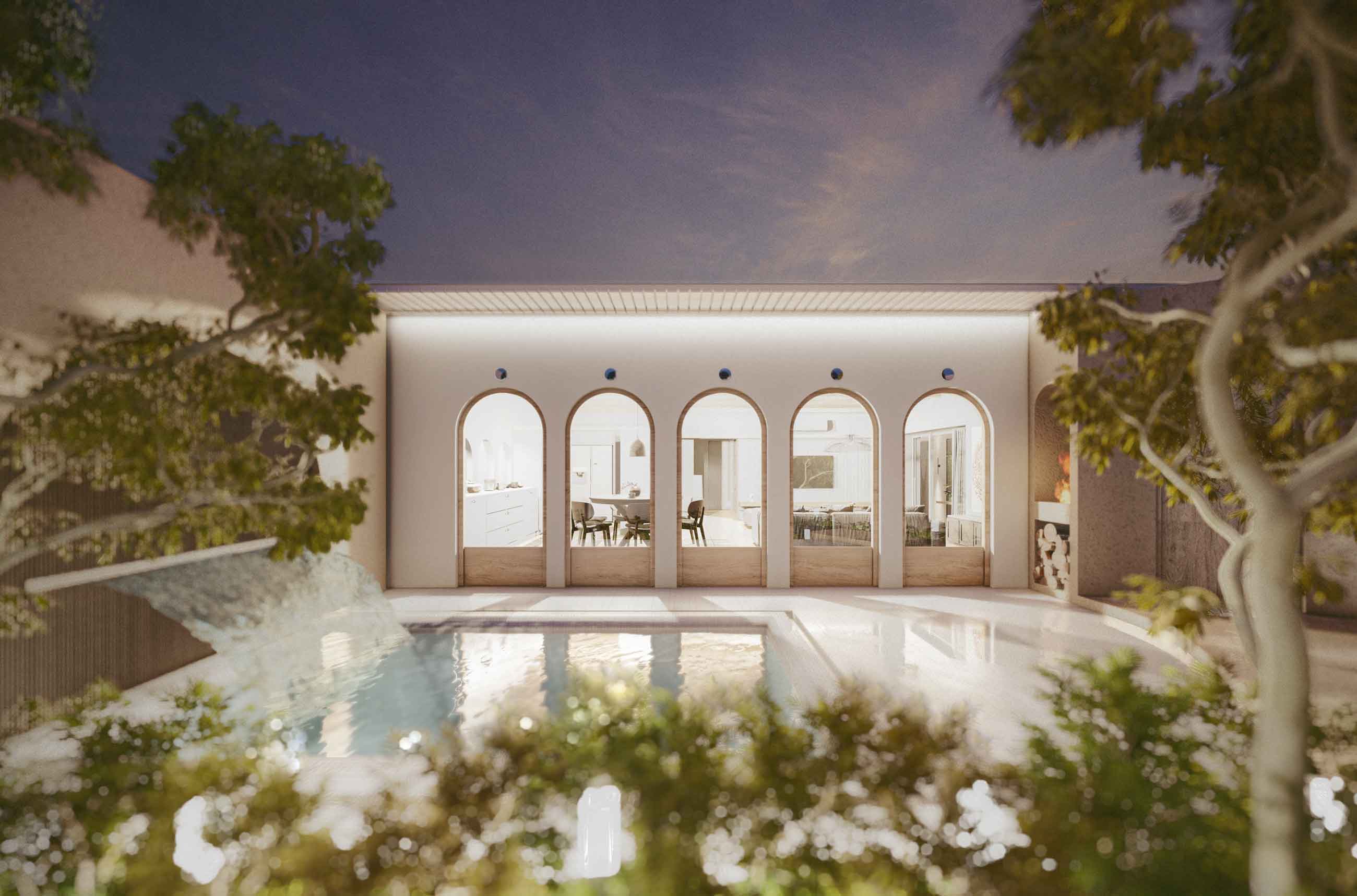 facade render