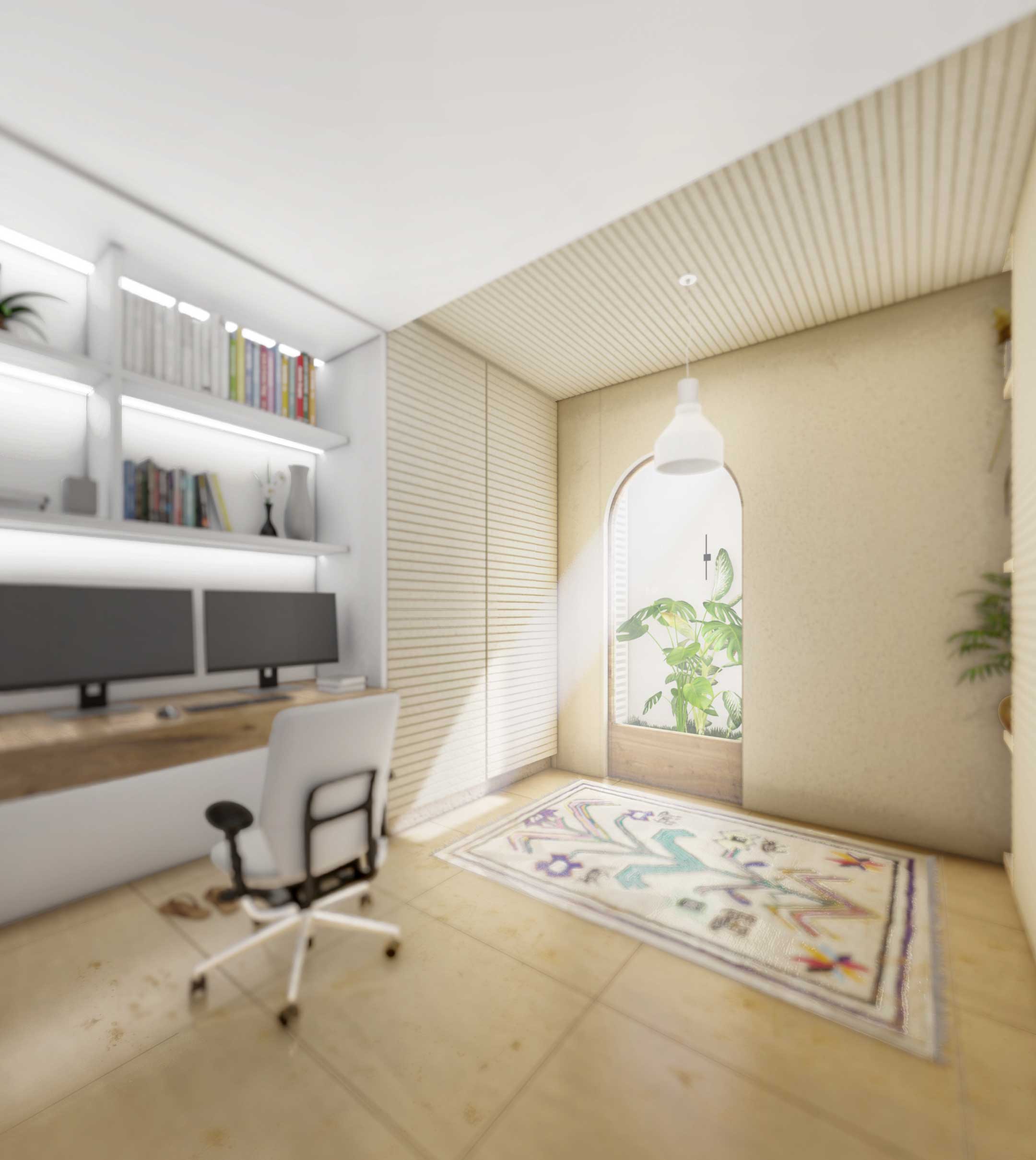 bedroom interior render