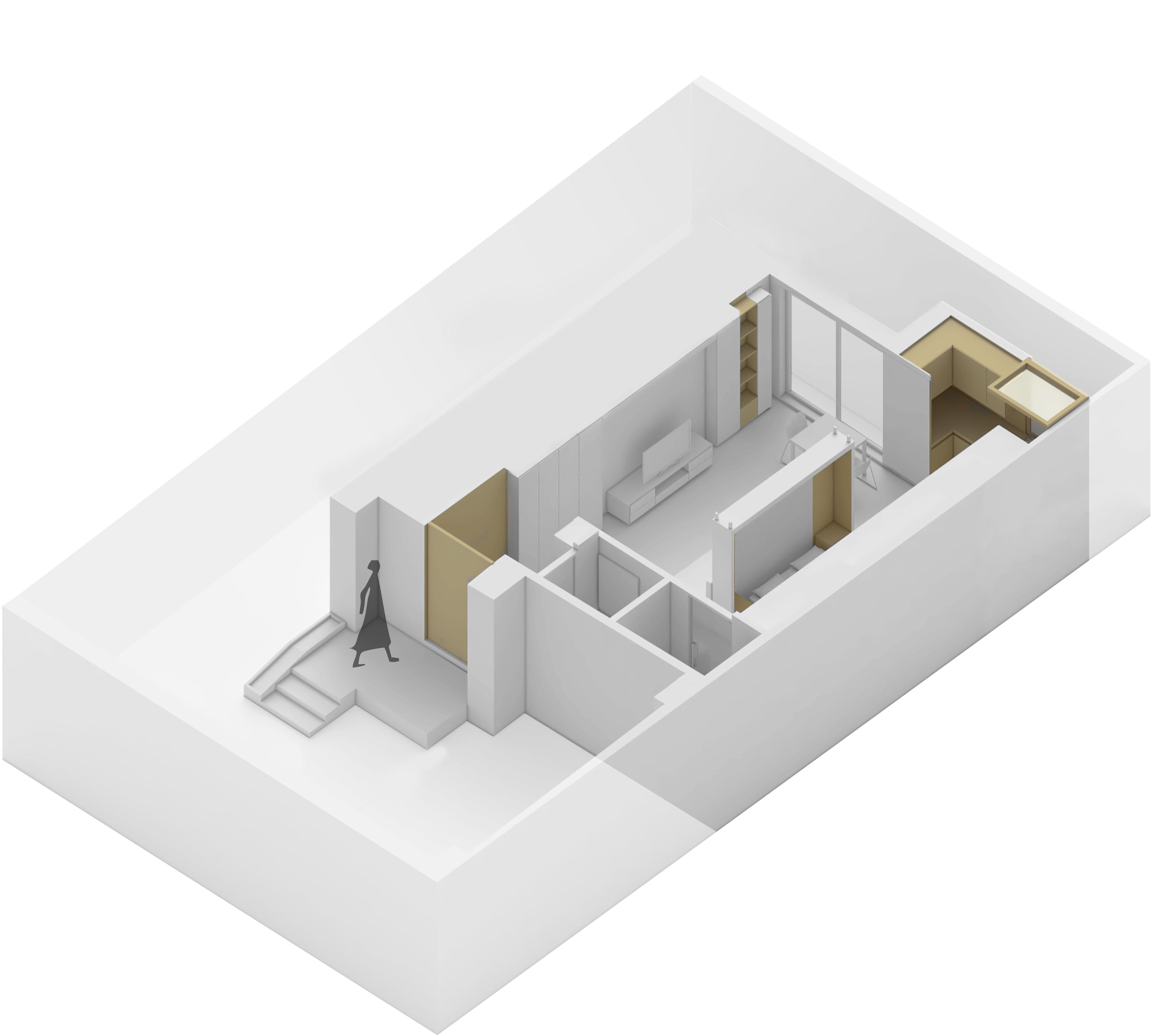 diagram 4 , Tiny Home that Morphs to moments