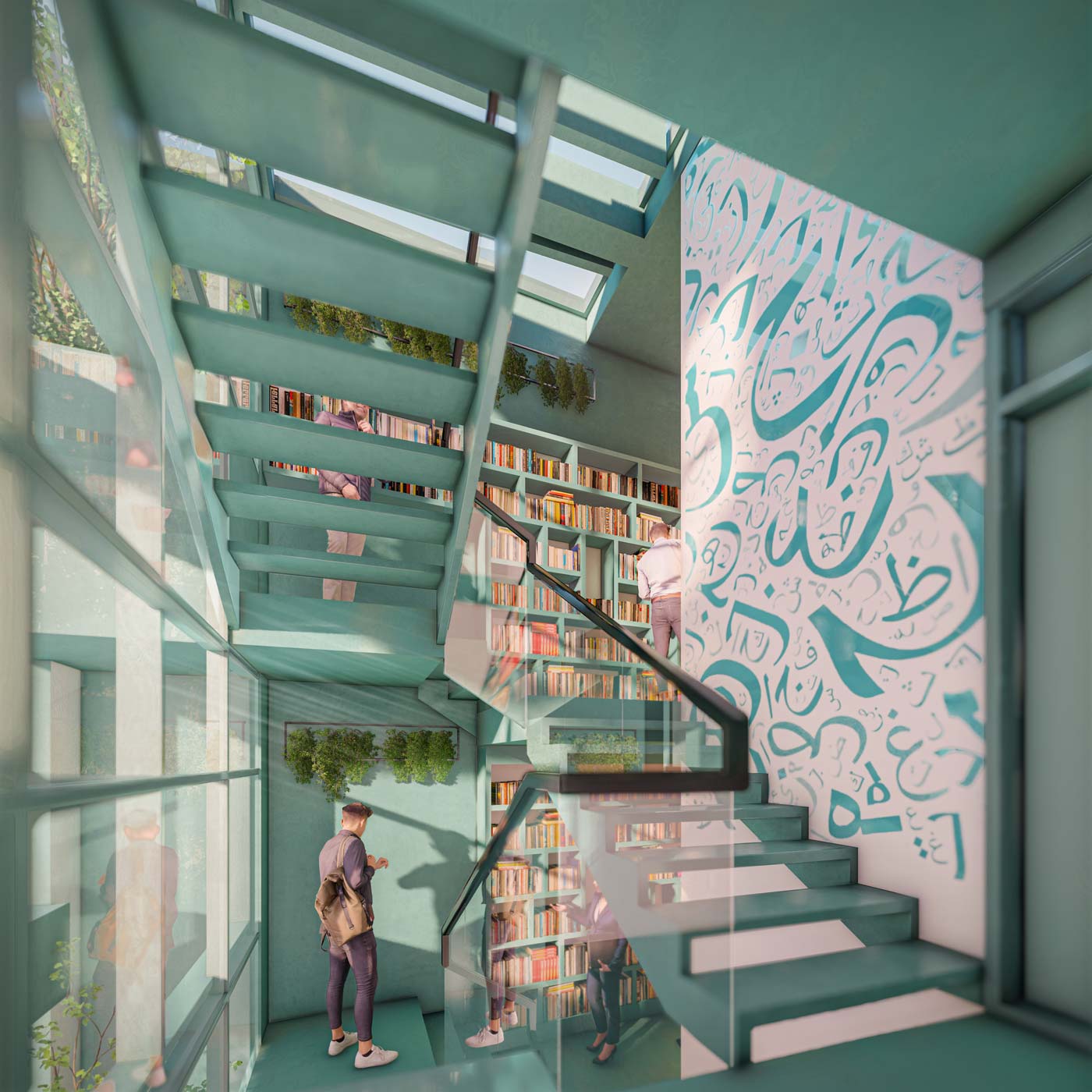the library