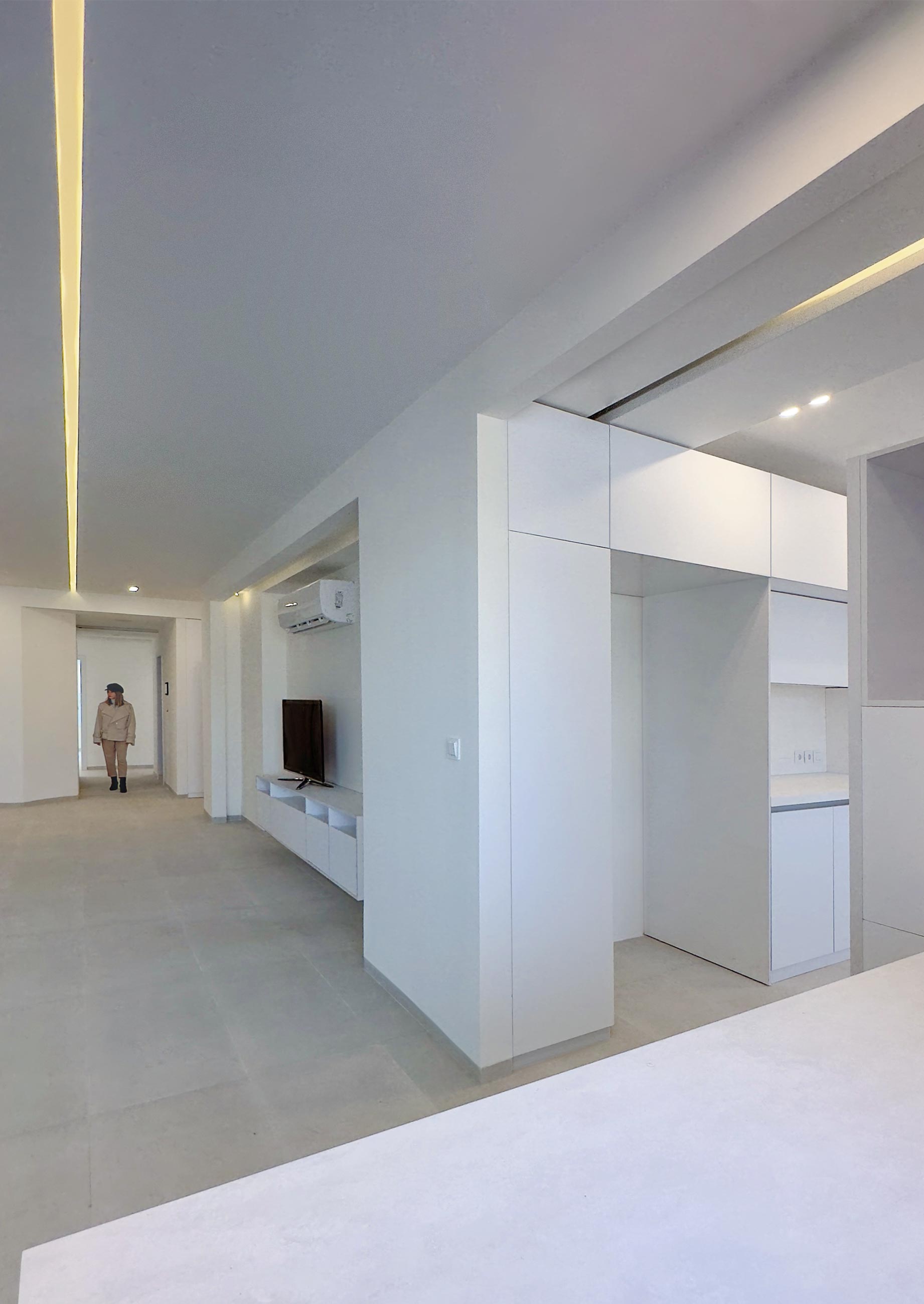 tv set interior, 93 st. residentail aratment