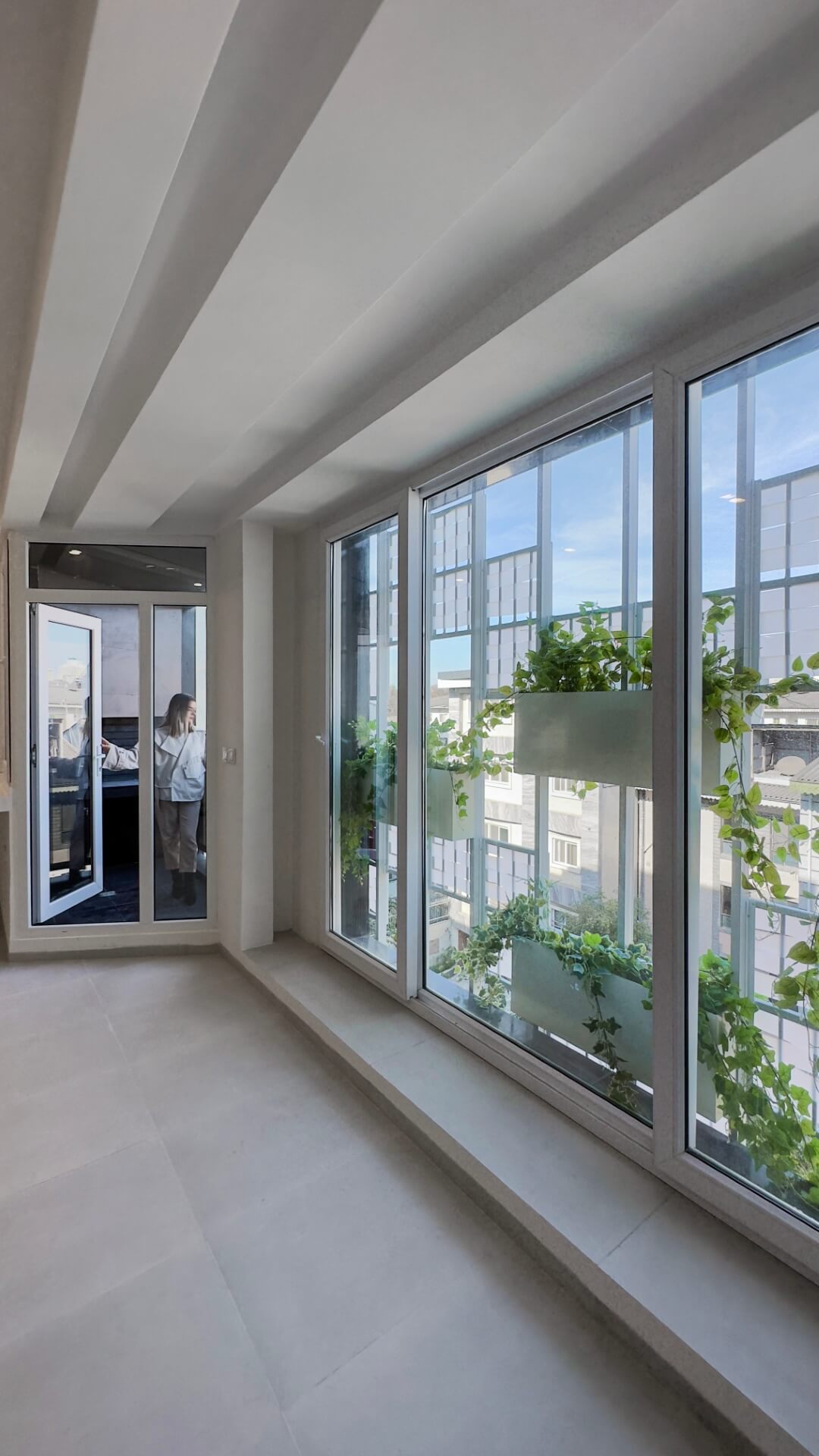 window interior detail, 93 st. residentail aratment